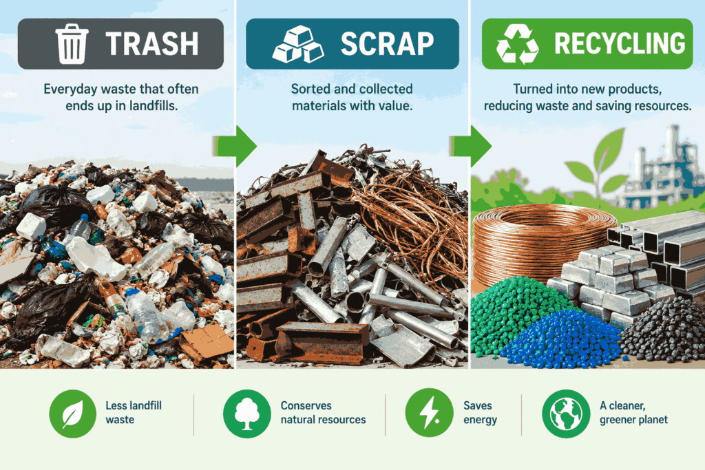 From Waste Stream to Marketplace: Where Scrap Really Ends Up